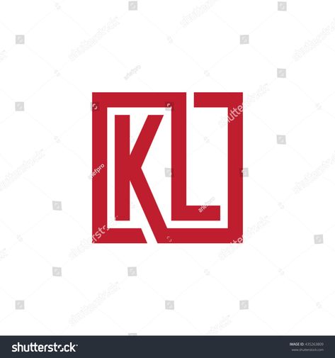 Kl Logo Design, Bodoni Poster, Kl Logo, Construction Logos, Oil Logo, Photos Frame, Square Logo, Logo Letter, Construction Logo