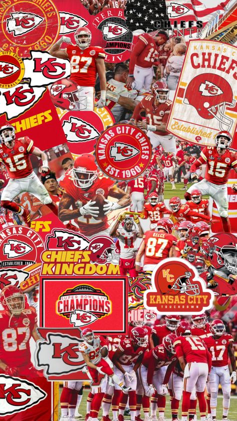 #patrickmahomes #superbowl Chiefs Aesthetic, Red Colour Wallpaper, Football Aesthetic, Stay Humble Hustle Hard, Kansas City Chiefs Logo, Chiefs Logo, Chiefs Football, Kc Chiefs, Phone Wallpaper Images