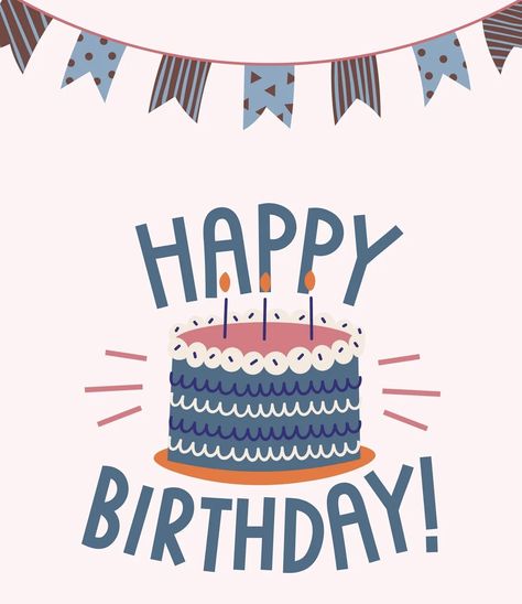 Happy Birthday Clip Art, Happy Birthday Illustration, Happy Birthday Husband, Happy Birthday Text, Happy Birthday Art, Happy Birthday Son, Happy Birthday Template, Happy Anniversary Cards, Happy Birthday Wishes Quotes