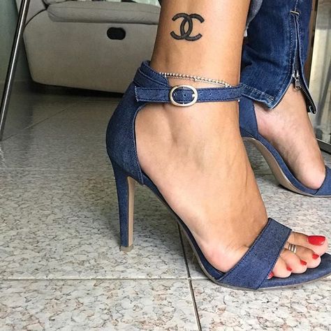 Lv Tattoo Ideas, Tattoo For Fashion Designer, Chanel No 5 Tattoo, Dior Tattoos Ideas, Chanel Tatoos, Chanel Tattoo Ideas, Coco Chanel Tattoo Ideas, Channel Tattoo, Chanel Tattoo