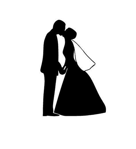 Groom Clipart Black And White   Clipart Panda   Free Clipart Images Wedding Clipart Free, Kiss Wedding, Bride And Groom Silhouette, Couple Clipart, Couple Wedding Shower, Pinterest Wedding, Couple Silhouette, Wedding Clip, Silhouette Template