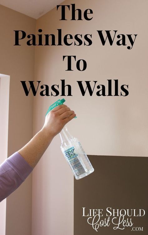 Clean Bathroom Walls, Wash Walls, Putz Hacks, Cleaning Painted Walls, Clean Bathroom, Washing Walls, Bathroom Walls, Astuces Diy, Deep Cleaning Tips