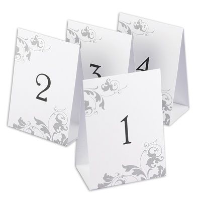 Filigree - Table Number Set Table Numbers Wedding Diy, Diy Table Numbers, Table Number Card, Diy Wedding Table, Flourish Design, Wedding Reception Invitations, Designer Table, Wedding Reception Food, Unique Wedding Decor