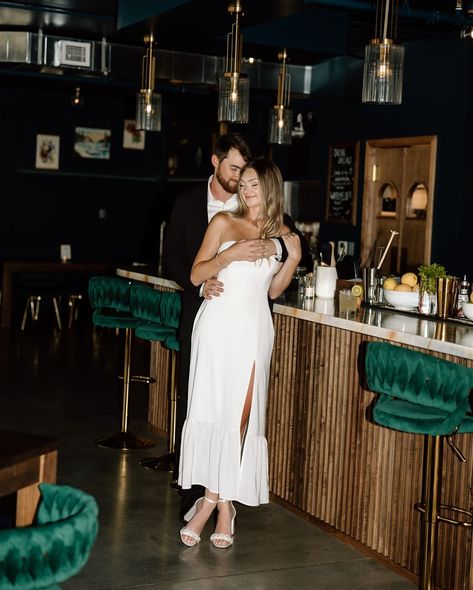 Irish Pub Engagement Photos, Perfect For Each Other, Dive Bar, Springfield Mo, Irish Pub, Engagement Shoot, Guinness, Engagement Shoots, So Excited