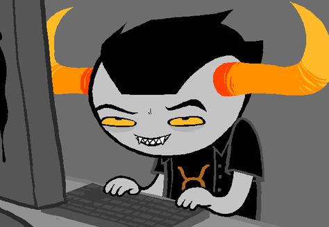 Homestuck Tavros, Tavros Nitram, Sick Burns, Ms Paint, Home Stuck, Homestuck, Really Funny Pictures, Geek Stuff, Paint