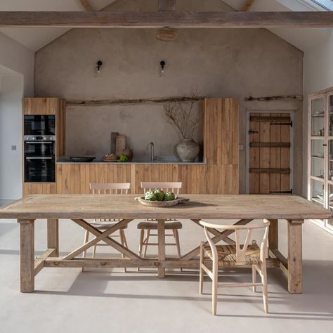 Which @homebarn dining table would you choose? ✨ 1: RECLAIMED WOOD REFECTORY TABLE 2: HAND CRAFTED SALVAGED DINING TABLE 3: RUSTIC OAK BEAM DINING TABLE 4: RECLAIMED WHITE ELM TRESTLE DINING TABLE 5: WHITEWASHED RECLAIMED ELM DINING TABLE | SNOWDON 6: RECLAIMED WOOD COTSWOLDS TABLE All available online and in-store. Rustic Oak Dining Table, Reclaimed Dining Table, Handmade Dining Table, Rustic Kitchen Tables, Rustic Sideboard, Refectory Table, Long Kitchen, Reclaimed Wood Dining Table, Reclaimed Wood Table