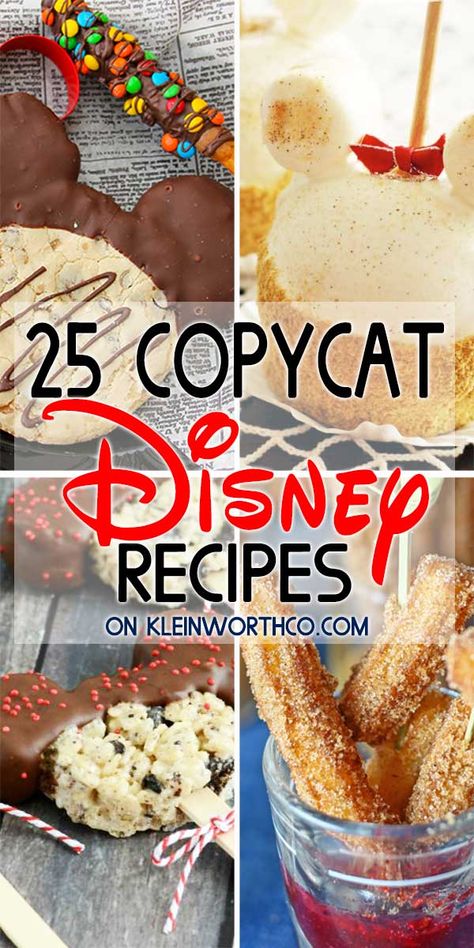 Disney Food Recipes, Disney Dessert Recipes, Fiction Food, Disney Inspired Recipes, Disney Themed Food, Disney Dishes, Disney Inspired Food, Disney Desserts, Restaurant Inspired Recipes