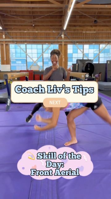 Ariel Drills Gymnastics, Gymnastics Coaching Tips, Front Aerial Drills, How To Do A Front Aerial, Front Aerial Tutorial, Ariel Gymnastics, Aerial Drills, Front Aerial, Gymnastics Drills