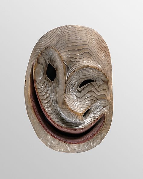 Yup'ik Face Mask  late 19th century  Alaska  Wood, pigment  Collected in late 19th century by Bishop Farhout, MacKenzie River area Mascaras Halloween, Afrique Art, Afrikaanse Kunst, Inuit Art, Sculptures Céramiques, Art Premier, Masks Art, African Masks, Indigenous Art