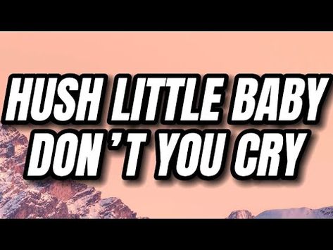 Eminem - Hush little baby you cry (Mockingbird) (Lyrics) Mockingbird Lyrics, Baby Cry, Mocking Birds, Baby Life, Hush Hush, Eminem, Quick Saves