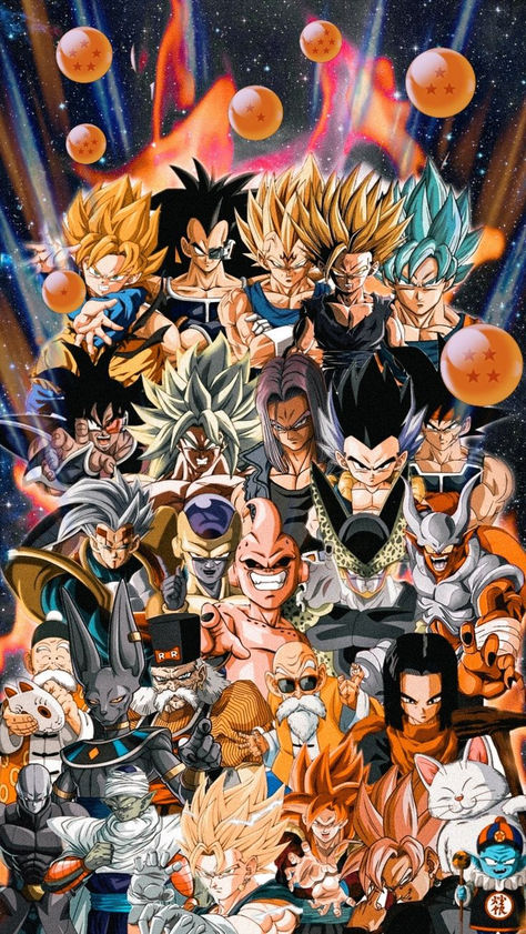 Dragon Bollz, Dbz Wallpapers, Image Dbz, Goku Anime, Z Wallpaper, Dragon Ball Wallpaper Iphone, Cartoon Character Tattoos, Dragon Ball Painting, Dragon Ball Super Wallpapers