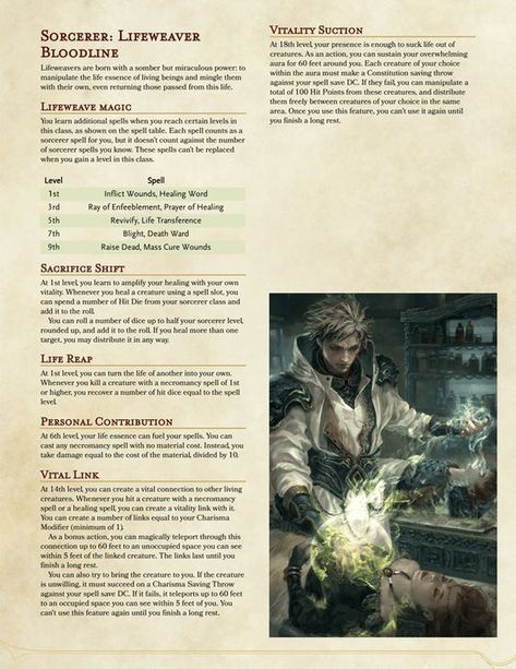 Dnd Homebrew Classes 5e Sorcerer, Sorcerer Origins, Dnd Healer, Dnd Archetypes, Homebrew Classes, Dnd Sorcerer, Dnd Wizard, Dungeons And Dragons Races, Dnd Homebrew