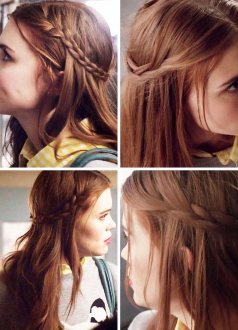 Lydia Martin Hairstyles, Lydia Martin Style, Redhead Hairstyles, Hair Curling Tips, Luscious Hair, Lydia Martin, Work Hairstyles, Auburn Hair, Hair Dos