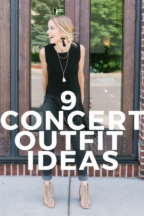 Outdoor Concert Shoes, Acl Concert Outfits, Wear To Concert Night Outfit, Outfit Ideas For Country Concert Fall, Outside Concert Outfit Spring, Concert Looks Night Casual, Spring Outdoor Concert Outfit, What To Wear To A Dave Matthews Concert, Comedy Concert Outfit