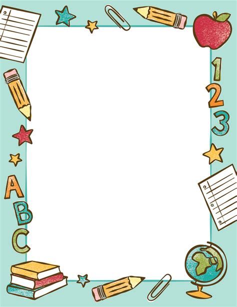 School Frame Background, Maths Border, School Frames And Borders, School Border Design, Back To School Border, Back To School Frame, Free School Borders, Kids School Papers, Frame School