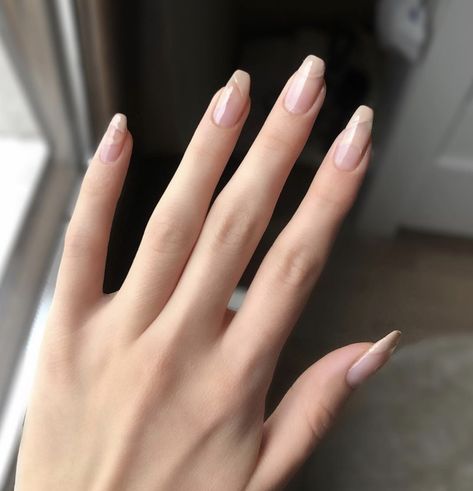 Trendy Nail Art Summer, Nail Art French, Makeup Nails Designs, Asian Nails, Pretty Gel Nails, Cute Gel Nails, Soft Nails, Nail Fashion, Beige Style