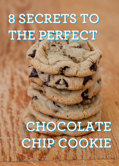 Cookie Reception, The Perfect Chocolate Chip Cookie, Cooking Desserts, Awesome Desserts, Bourbon Balls, Brownies Cookies, Baking Hacks, Chewy Cookies, Perfect Chocolate Chip Cookies