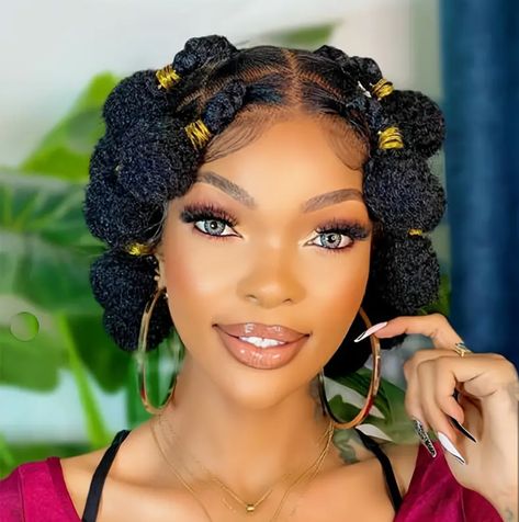 Updo Cabello Natural, Box Braided Wigs, Natural Protective Styles, Braided Wigs For Black Women, African Hair Braiding Styles, Afrikaanse Mode, Box Braid Wig, Braided Wigs, Hair Braid Videos