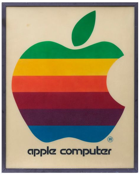 Apple Rainbow, Apple Maps, Rainbow Logo, New Ipad Pro, Retail Signs, Old Logo, Apple Computer, Dark Pictures, Sign Display