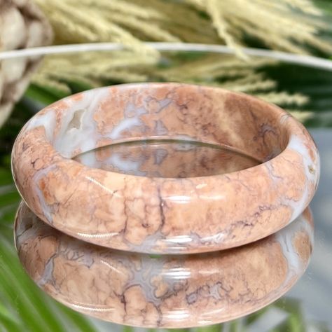 Pink Cotton Candy Agate Bangle Bracelet Jewellery Wearable Crystal Healing Natural Reiki Stone Gemstone https://www.malaand.me/products/pink-cotton-candy-agate-bangle-bracelet-jewellery-wearable-crystal-healing-natural-reiki-stone-gemstone #crystalhealing #crystallove #crystalmagic #crystalenergy #crystalshop #crystalsforsale #australia #crystal #crystalcollection #pinkagate #bangle #crystalbangle #crystaljewellery Reiki Stones, Crystals For Sale, Crystal Bangle, Crystal Jewellery, Crystal Magic, Pink Cotton Candy, Pink Agate, Druzy Agate, Crystal Shop