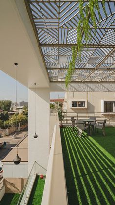 Modern Skylights, Prashant Parmar, Spatial Experience, Rooftop Patio Design, Skylight Design, Green Terrace, Balcony Grill Design, Grill Door Design, Terrace Garden Design