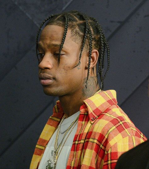 Travis Scott Hair, Travis Scott Braids, Afro Hairstyles Braids, Box Braids Men, Taper Fade Curly Hair, Braid Styles For Men, Braids For Boys, Modern Men, Twist Braid Hairstyles