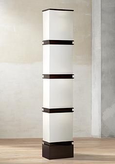 Possini Euro Design Lightstack Floor Lamp Column Design Interior, Pillar Design Interior, Column Design Ideas, Column Decoration Ideas, Interior Pillars, Column Ideas, Modern Column, Columns Decor, Column Decoration