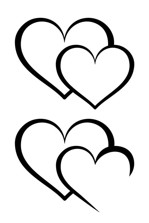 Two Hearts Intertwined, Instant Download, Black & White, SVG, PNG, EPS, digital, digital download, Love, Romance, Hearts, Wedding Anniversary, Valentine's, greeting cards, decoration, heart shape, decorative, shape, Wedding, Anniversary, symbol, floral, cute, Card design, Valentine's Day, Floral, DIY projects, Scrapbooking, Hearts Intertwined, Love And Romance, Two Hearts, Smooth Lines, Wedding Cards, Of Love, Printed Items, Personalized Gifts, Diy Projects