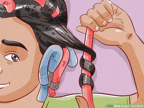 How to Use Curl Rods: 14 Steps (with Pictures) - wikiHow