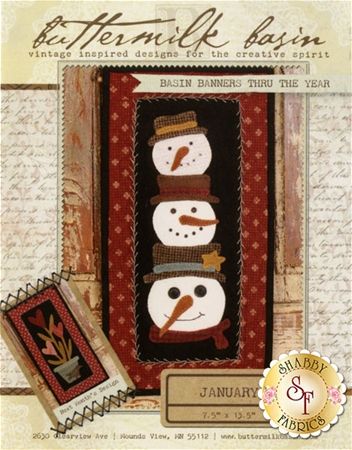 Holiday Quilt Patterns, Buttermilk Basin, Wall Quilt Patterns, Snowman Quilt, Wool Applique Patterns, Snowmen Patterns, Penny Rugs, Shabby Fabrics, Wool Projects