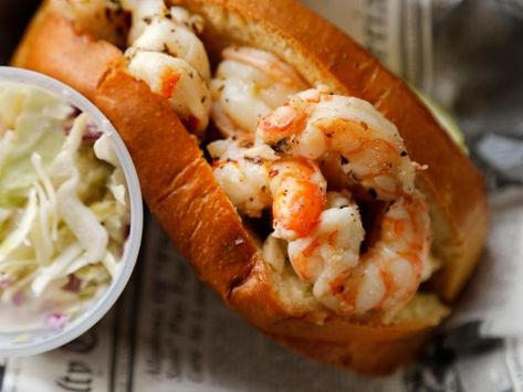 Shrimp Roll Recipe, Shrimp Rolls Recipe, Hawaiian Garlic Shrimp, Dove Recipes, Shrimp Roll, Shrimp Rolls, Creamy Shrimp, Shrimp Recipes For Dinner, Butter Shrimp