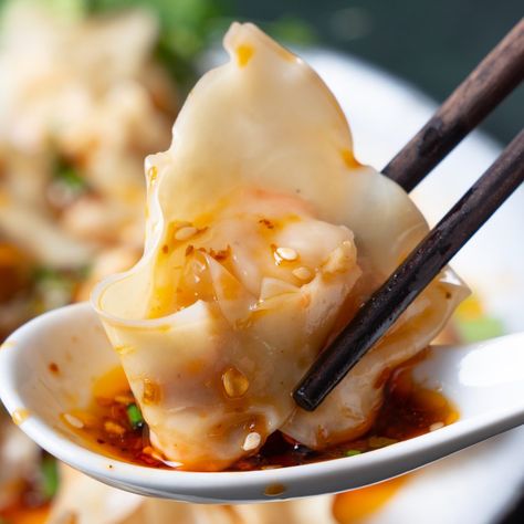 Spicy Prawn Wontons – Marion's Kitchen