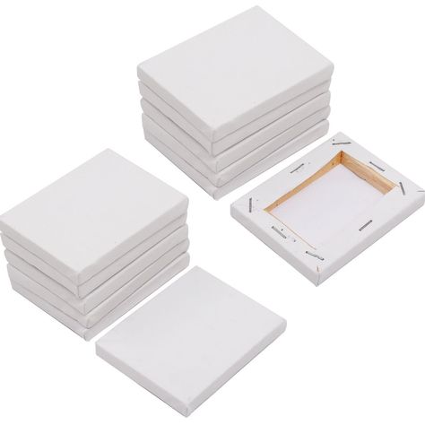 PRICES MAY VARY. Package including 12 pcs Mini Canvas Size:3.5" by 2.75" Made of Quality Artist Canvas 100% Cotton Use For Oil or Acrylic Painting. Great for Artworks, Painting, Crafts, Students and Professionals, Home Decoration. Size:3.5" by 2.75" Package including 12 pcs Mini Canvas Made of Quality Artist Canvas 100% Cotton Use For Oil or Acrylic Painting. Great for Artworks, Painting, Crafts, Students and Professionals, Home Decoration. Drawing Items, Mini Tela, Fete Ideas, Mini Canvases, Mini Toile, Art Painting Tools, Acrylic Paint Set, Tableau Art, Cute School Supplies