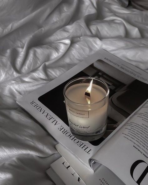 Monochrome Aesthetic, Cozy Candles, Cream Aesthetic, Candle Aesthetic, Gray Aesthetic, Wood Candles, Black And White Aesthetic, Black Aesthetic Wallpaper, Beige Aesthetic