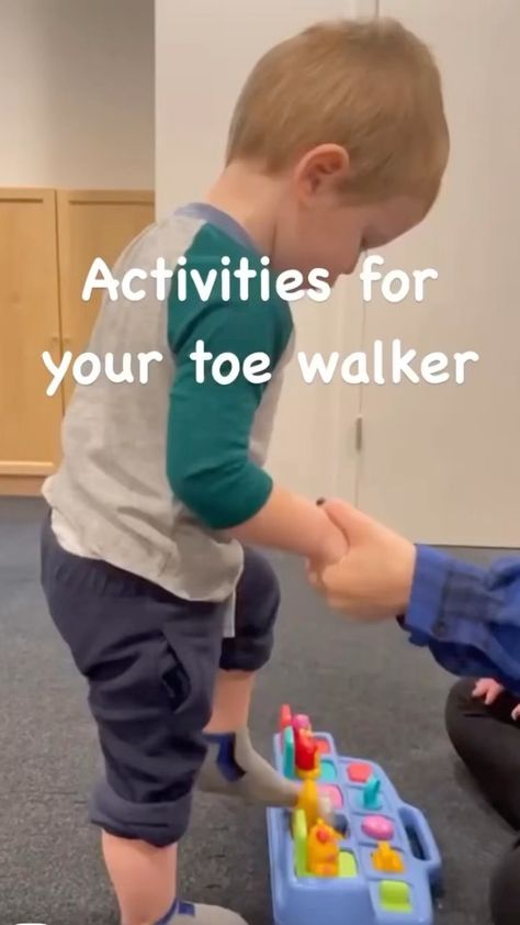 Pediatric Gross Motor Activities, Toe Walking Exercises Kids, Pediatric Occupational Therapy Activities, Sensory Seeking Behavior, Reflex Integration, Sensory Seeking, Pediatric Physical Therapy Activities, Pediatric Pt, Toe Walking