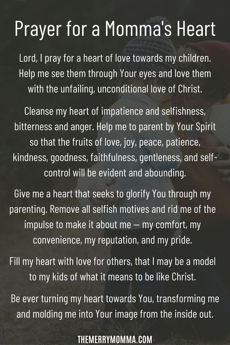 Prayers For A Mommas Heart, Prayers For Step Parents, Prayers To Be A Better Mom, Prayer For Future Children, Prayers For Parenting, Mom Prayers For Son, Prayers For A New Mom, Prayer For Parenting, Prayers For Single Moms