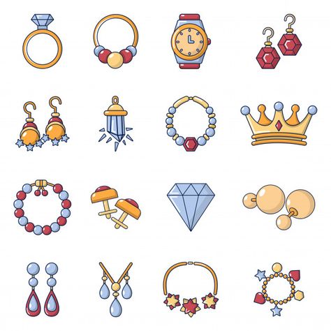 Jewelry Logo Ideas, Ring Vector, Shop Vector, Icon Jewelry, Jewellery Design Sketches, Jewelry Logo, Jewelry Drawing, Cartoon Logo, 자수 디자인