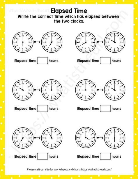 The benefits of this worksheet include:  This worksheet helps children understand elapsed time.  Children will be able to figure out how much time an event took from now, as well as from now back in history.  This is a fun way for kids to learn how to tell what time it is. Please download the PDF Elapsed Time Worksheet for Grade 3-exercise 1 Time Worksheets Grade 3, Elapsed Time Worksheets, Graphic Organizer Template, Pythagorean Theorem Worksheet, Worksheets For Grade 3, 4th Grade Math Worksheets, Time Worksheets, Olivia Rose, Third Grade Classroom