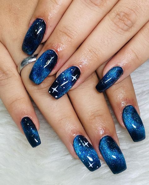 Reaching for the stars with these galaxy nails! 🌌✨✨ Who needs a telescope when your nails can take you to space?😅😇 . . . . #ahmedabadnailstudio #bridalnails #nails #ahmedabad #beauty #instagram #treandynails #nailsbeutyworld #maninagar #gellpolish #freehandnailart #nailsfashion #cromenailart #nailartis #shortnails #nailswag #trending #nailstrend #temporarynailextention #nailsbeuty #acrylicnailextention #nailextention #naturalnails #nailexpert #maninagarnailstudio #clientdiaries #ahmedabadunis... Space Nails Galaxy, Nails Galaxy, Space Nails, Indigo Nails, Galaxy Nails, Reaching For The Stars, Nail Studio, Bridal Nails, Fall Nail Designs