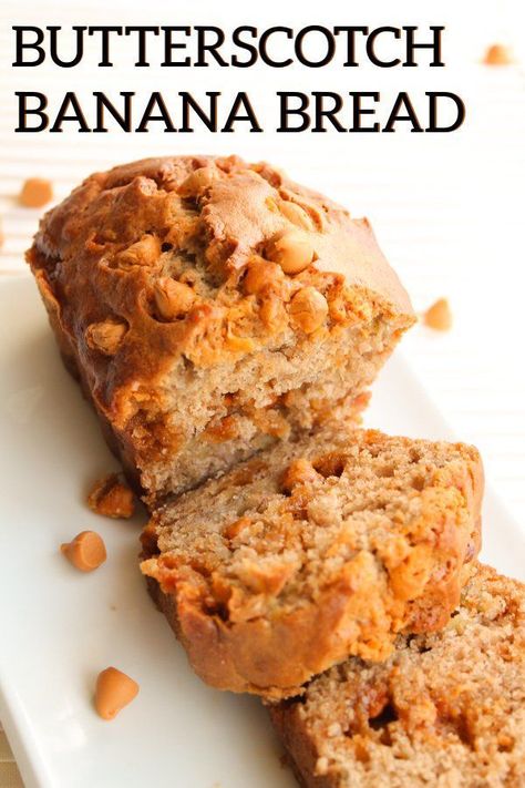 The Best Banana Bread Recipe, Best Banana Bread Recipe, The Best Banana Bread, Dessert Breads, Six Sisters Stuff, Best Banana Bread, Butterscotch Chips, Bread Recipes Sweet, Breads And Rolls