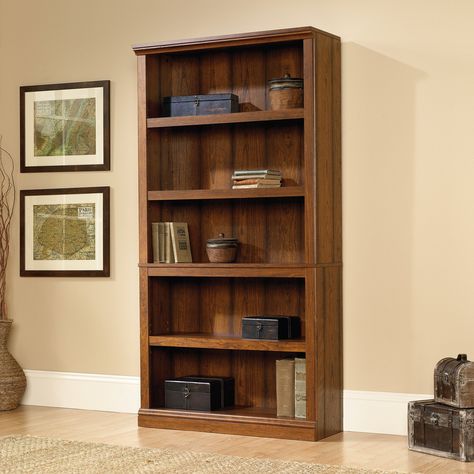 Free 2-day shipping. Buy Sauder Select 5-Shelf Bookcase, Washington Cherry Finish at Walmart.com Sauder Bookcase, 3 Shelf Bookcase, 5 Shelf Bookcase, Shelf Bookcase, Etagere Bookcase, Large Shelves, Wood Bookcase, Standing Shelves, Living Room Bookcase