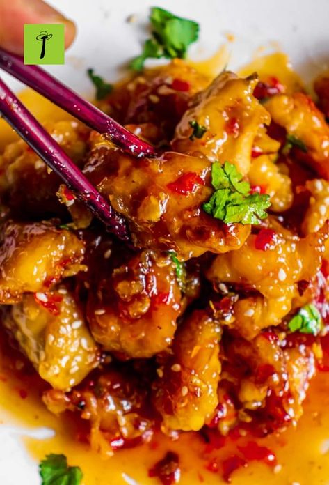 Sweet Chili Chicken Recipe | Crispy Thai Sweet Chili Chicken Crispy Sweet Chili Chicken, Chicken In Sweet Chili Sauce, Thai Chili Chicken Recipes, Thai Chili Sauce Recipe Chicken, Sweet Chili Pepper Recipes, Sweet Thai Chilli Chicken, Thai Chilli Chicken, Asian Chili Chicken, Thai Chili Chicken