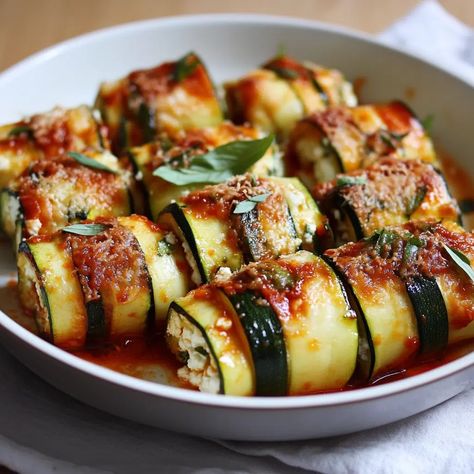 Zucchini Ricotta Rolls Recipe - Ricotta Rolls, Recipe Using Ricotta, Zucchini Ricotta, Ricotta Cheese Recipes, Zucchini Rolls, Ricotta Recipes, Gluten Free Appetizers, Cheesy Zucchini, Cheesy Potatoes