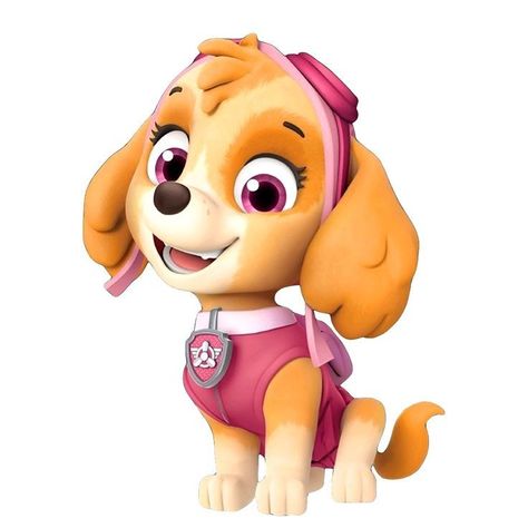 Skye Paw Patrol Cake, Paw Cake, Sky Paw Patrol, Imprimibles Paw Patrol, Paw Patrol Birthday Theme, Paw Patrol Cartoon, Paw Patrol Girl, Skye Paw, Dog Animation