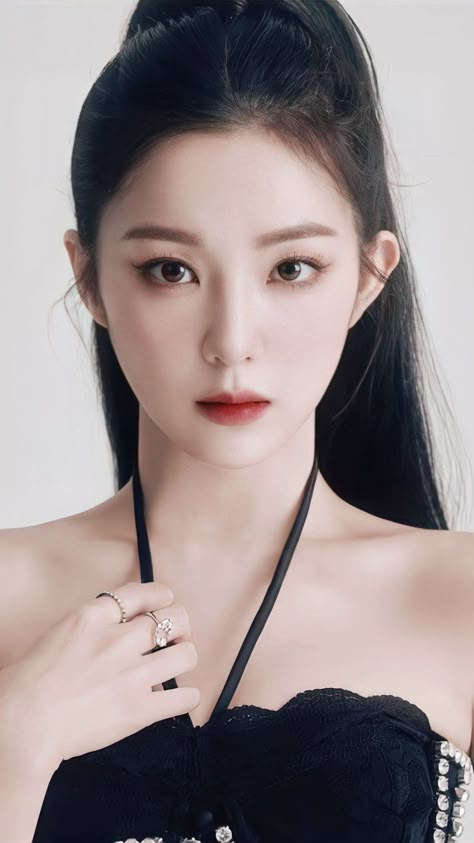 Irene Red Velvet Visual, Red Velvet Irene Photoshoot, Irene Red Velvet Photoshoot, Seulgi Red Velvet, Irene Bae, Irene Red Velvet, Kpop Hair, Nail Pictures, Shoulder Tattoos For Women