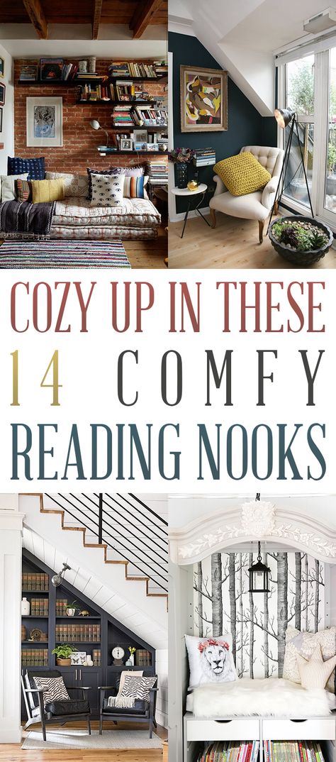 Bed Nook, Window Seat Design, Comfy Reading, Cozy Reading Corners, Book Lamp, Cottage Market, Reading Nooks, Attic Remodel, Home Libraries