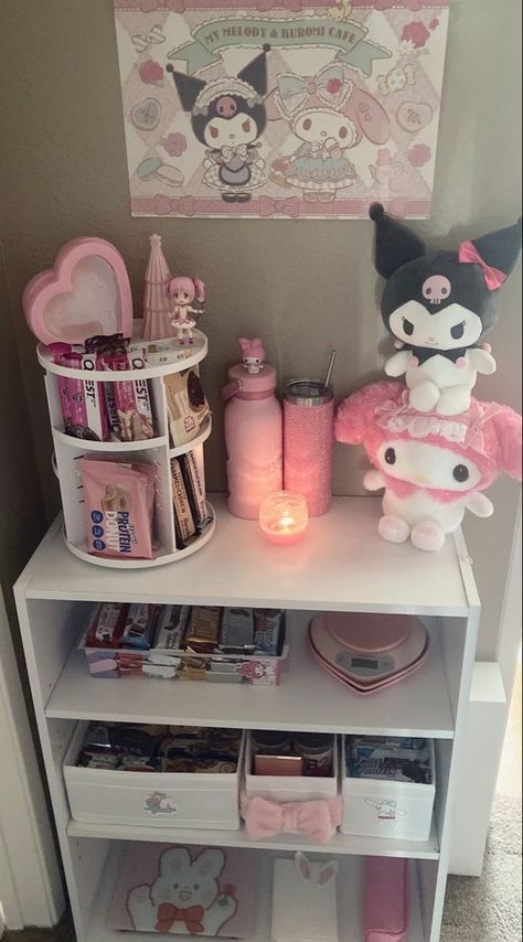 Hello Kitty Room, Kitty Room, Hello Kitty Room Decor, Hello Kitty Bedroom, Dreamy Decor, Chilli Peppers, Hello Kitty Rooms, Pink Room Decor, Room Cozy