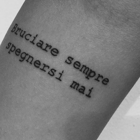 "Mi piace": 7,237, commenti: 11 - Lo Stato Sociale (@lostatosociale) su Instagram: "10/9 Milano, la data finale. Siateci. #amorelavoroealtrimitidasfatare #lostatosociale…" Italian Tattoos, Best Tattoo Ever, All Ideas, Most Beautiful Words, Tattoo Font, Simplistic Tattoos, Word Tattoos, Mini Tattoos, Pretty Tattoos