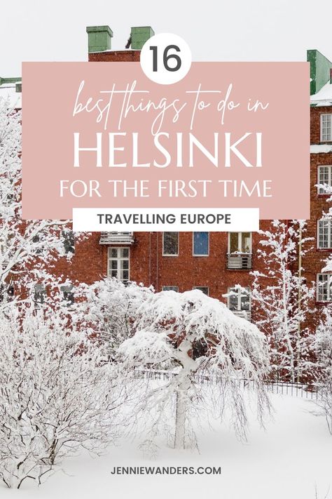 Things to do in Helsinki Helsinki In Winter, Things To Do In Helsinki, Helsinki Finland Winter, Finland Honeymoon, Helsinki Aesthetic, Helsinki Winter, Santas Village, Visit Helsinki, Travel 2024