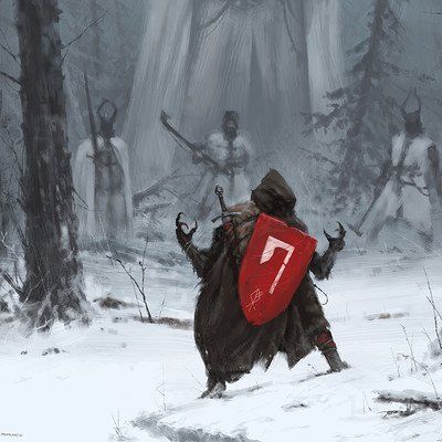 Jakub Rozalski, Werewolf Art, 다크 판타지, Creepy Art, Fantasy Concept Art, High Fantasy, Arte Fantasy, 판타지 아트, Monster Art